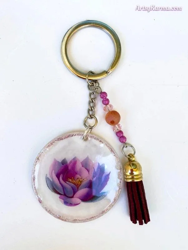 Resin Keychain