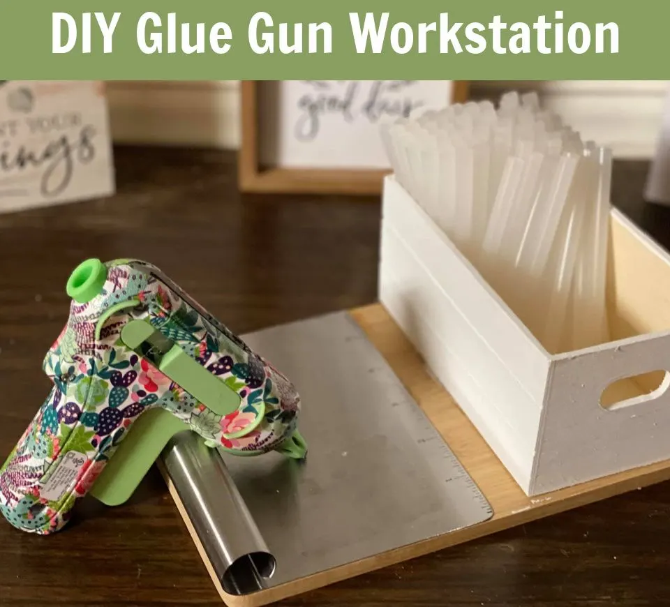 Hot Glue Gun Station