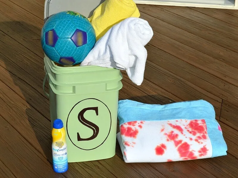 DIY Pool Storage