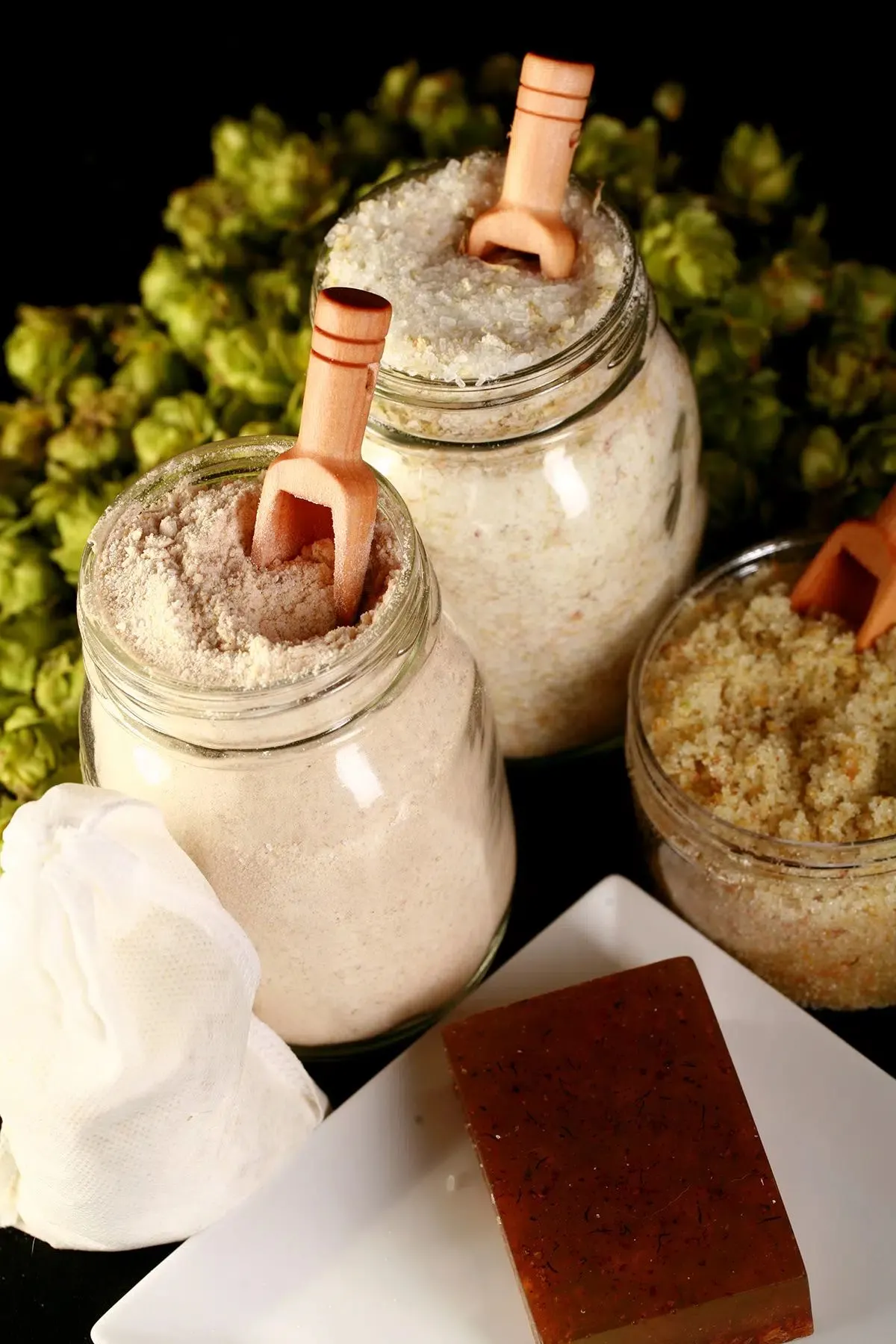 Homemade Hop Spa Bath Set