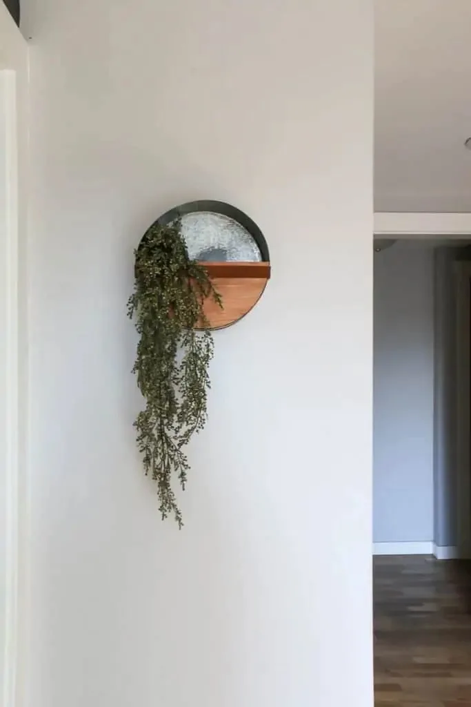 Round Wall Planter