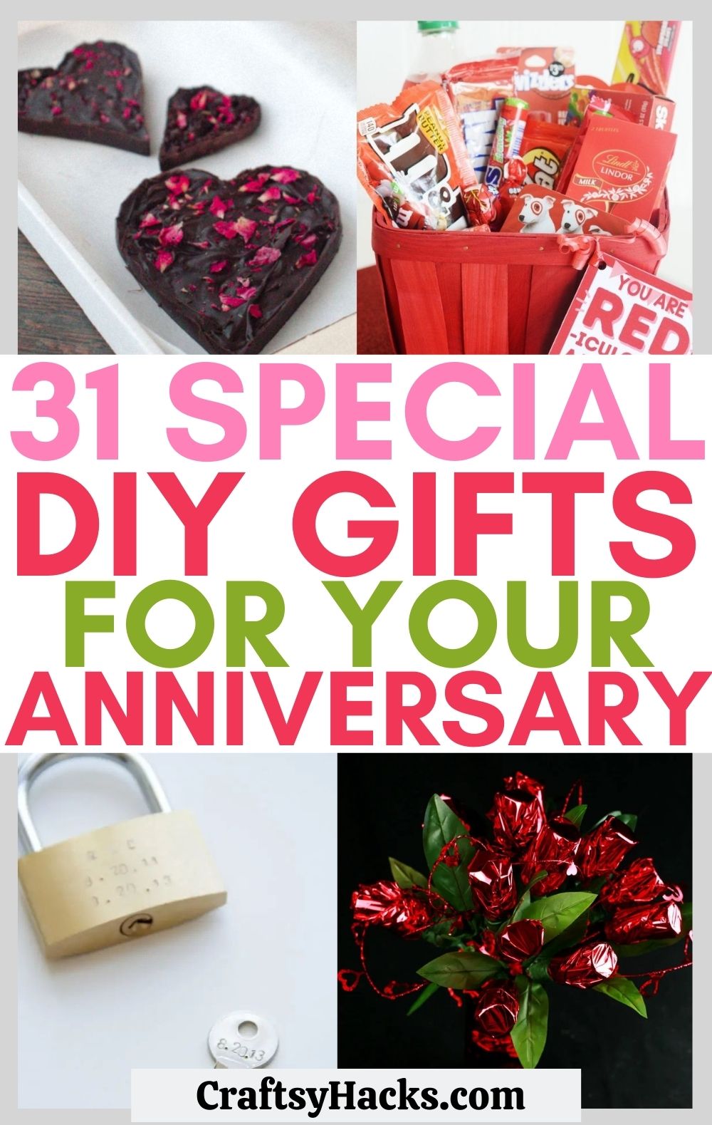 31 Diy Anniversary Gifts For Your Lover