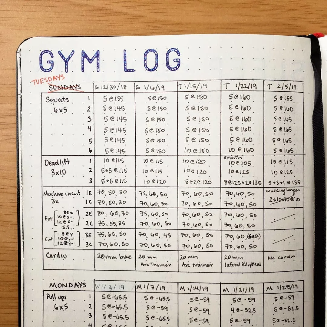 Fitness Log