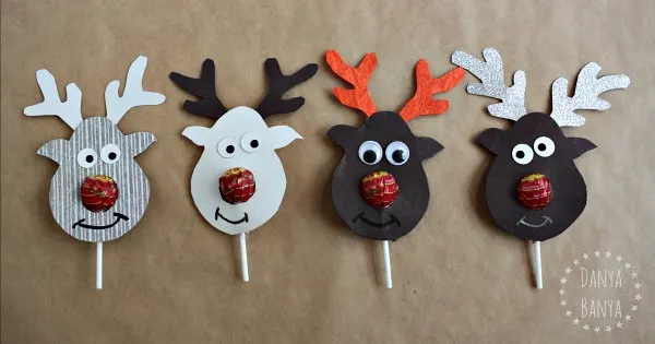 Reindeer Lollipop