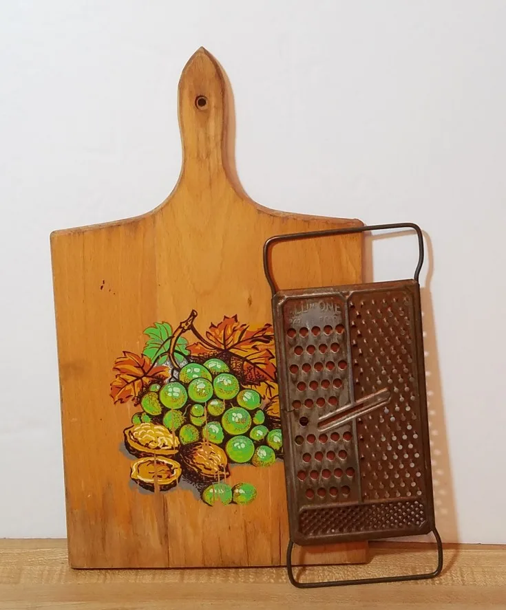 Cutting Board and Grater