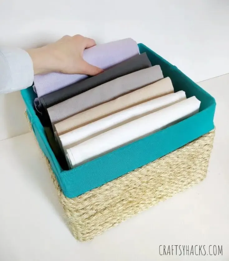 DIY Rope Basket