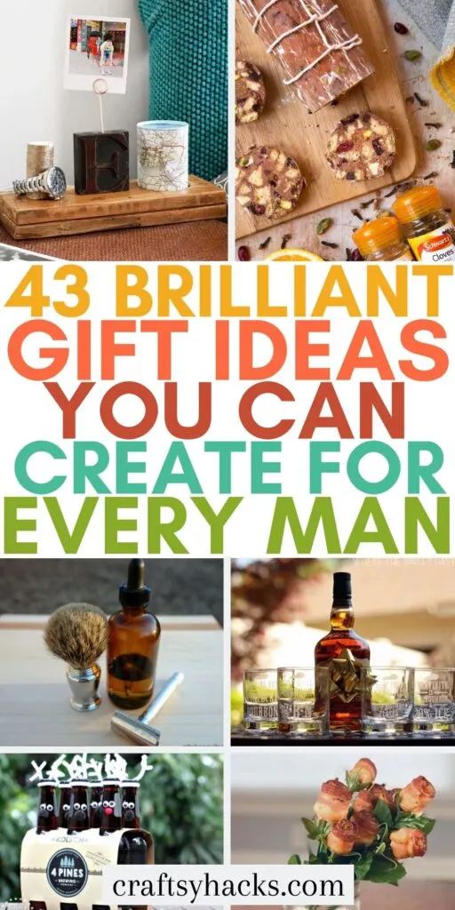 35+ Great DIY Gifts for Men Who Love To Be Surprised! – Cute DIY  ProjectsCute DIY Projects