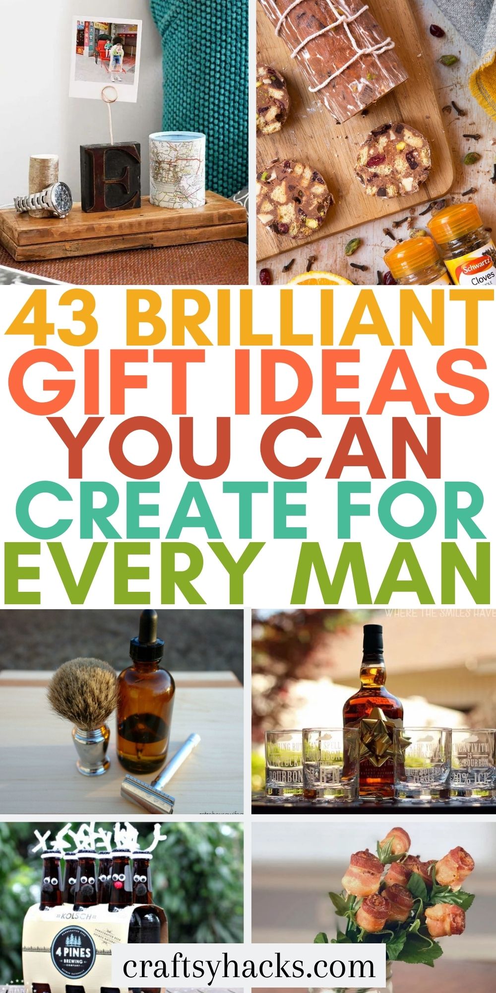 Diy Gifts For Men In Your Life Craftsy Hacks