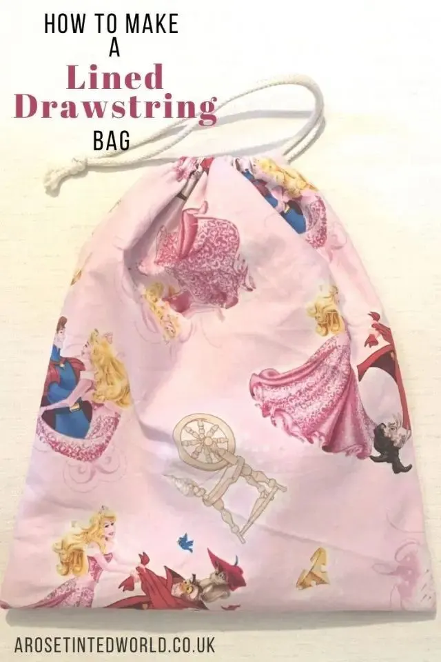 Lined Drawstring Bag