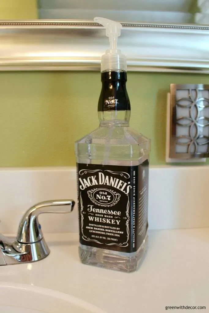 Liquor Bottle Soap Dispenser