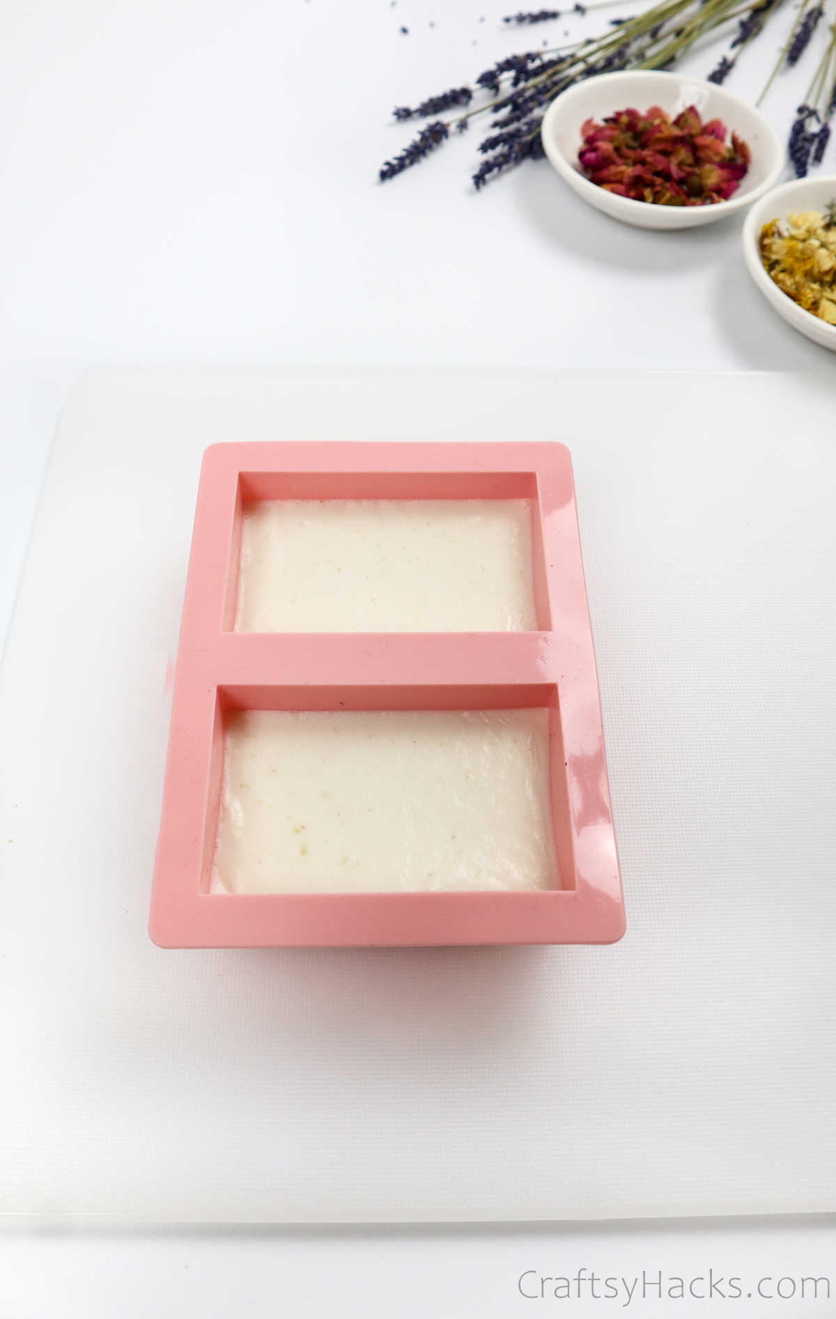soap in mold