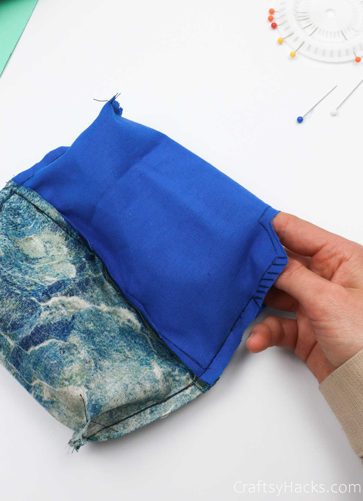 holding fabric pouch