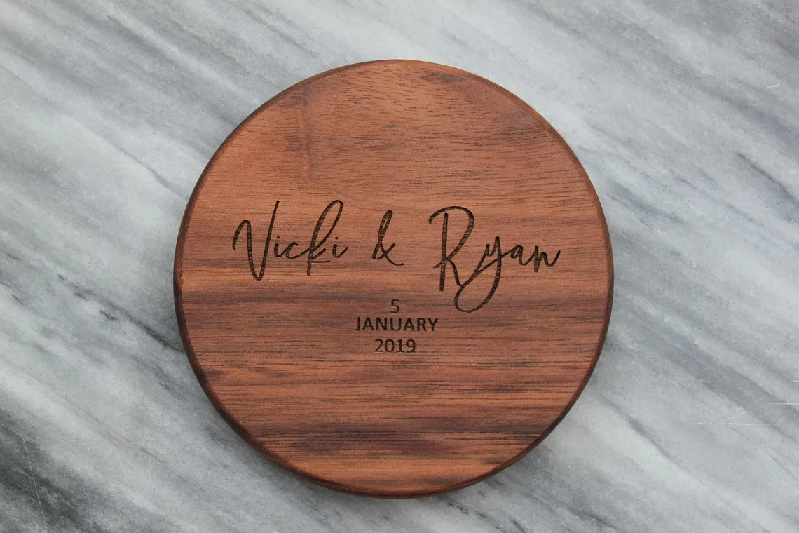 Personalized Wooden Coasters
