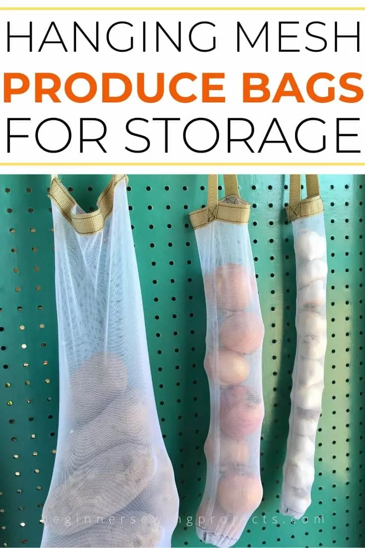 Hanging Mesh Produce Bag Storage