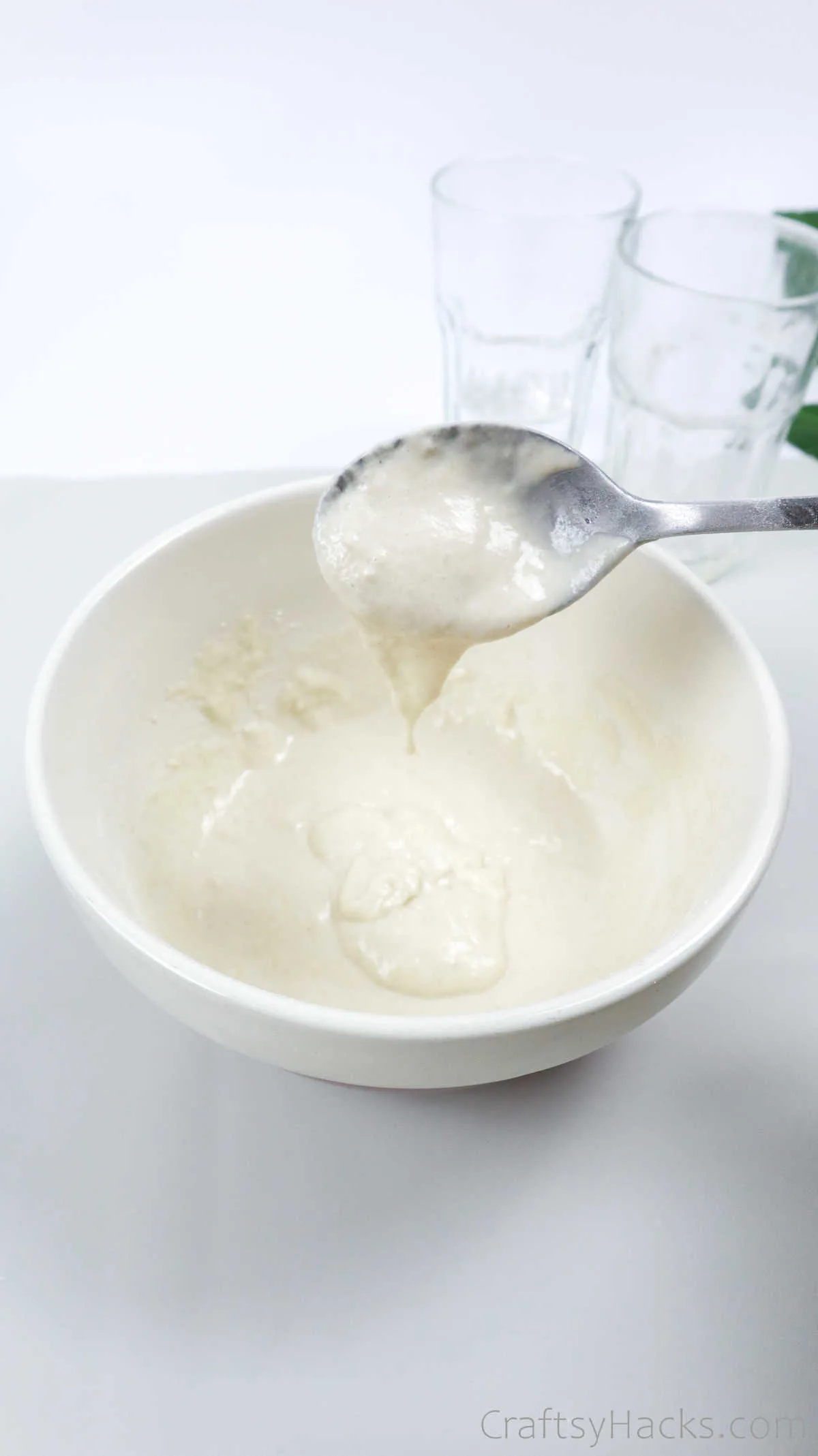 flour mixture in bowl