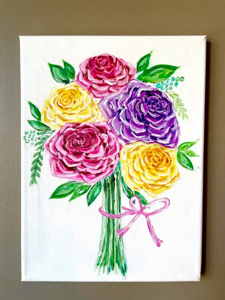 Acrylic Roses