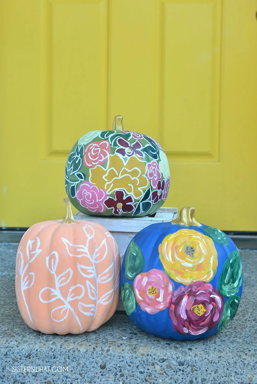 Floral Pumpkin