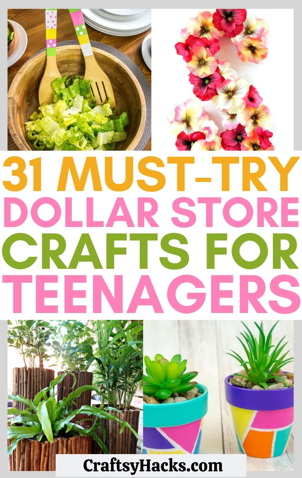 dollar store crafts for teens