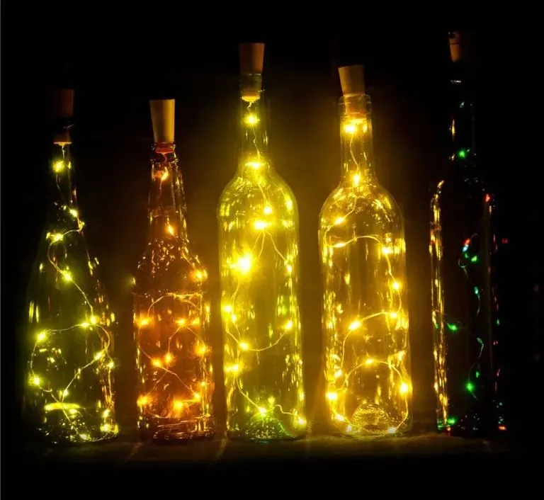 Wine Bottle Lights