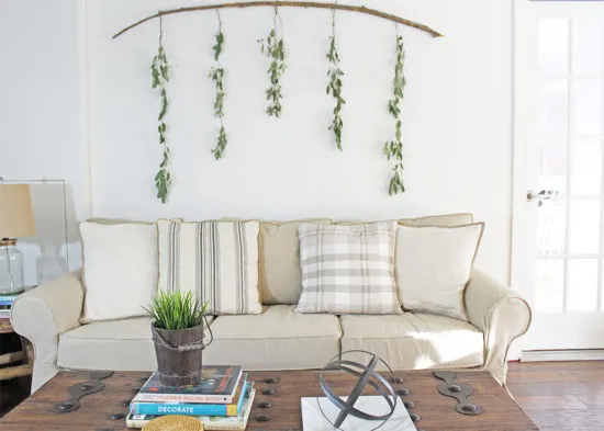 Eucalyptus Branch Wall Decor