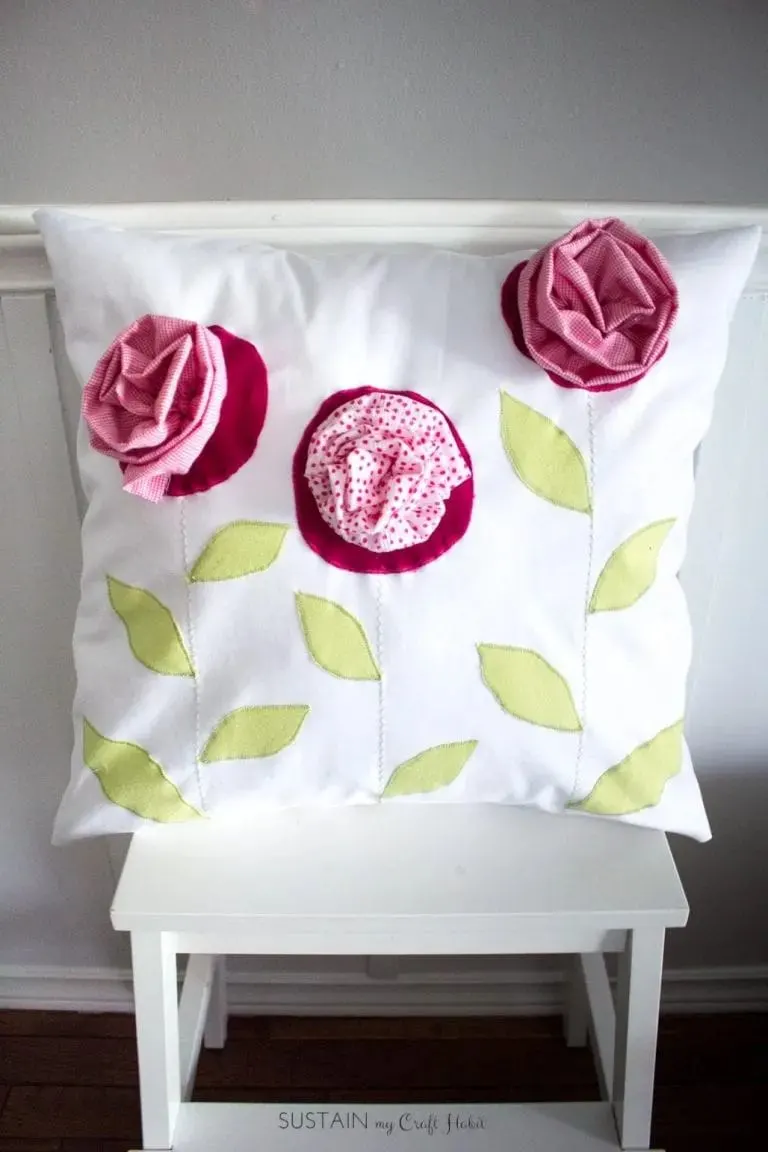 Upcycled Throw Pillow Keepsake