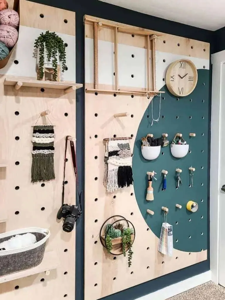 Pegboard Wall