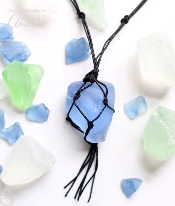 Macrame Sea Glass