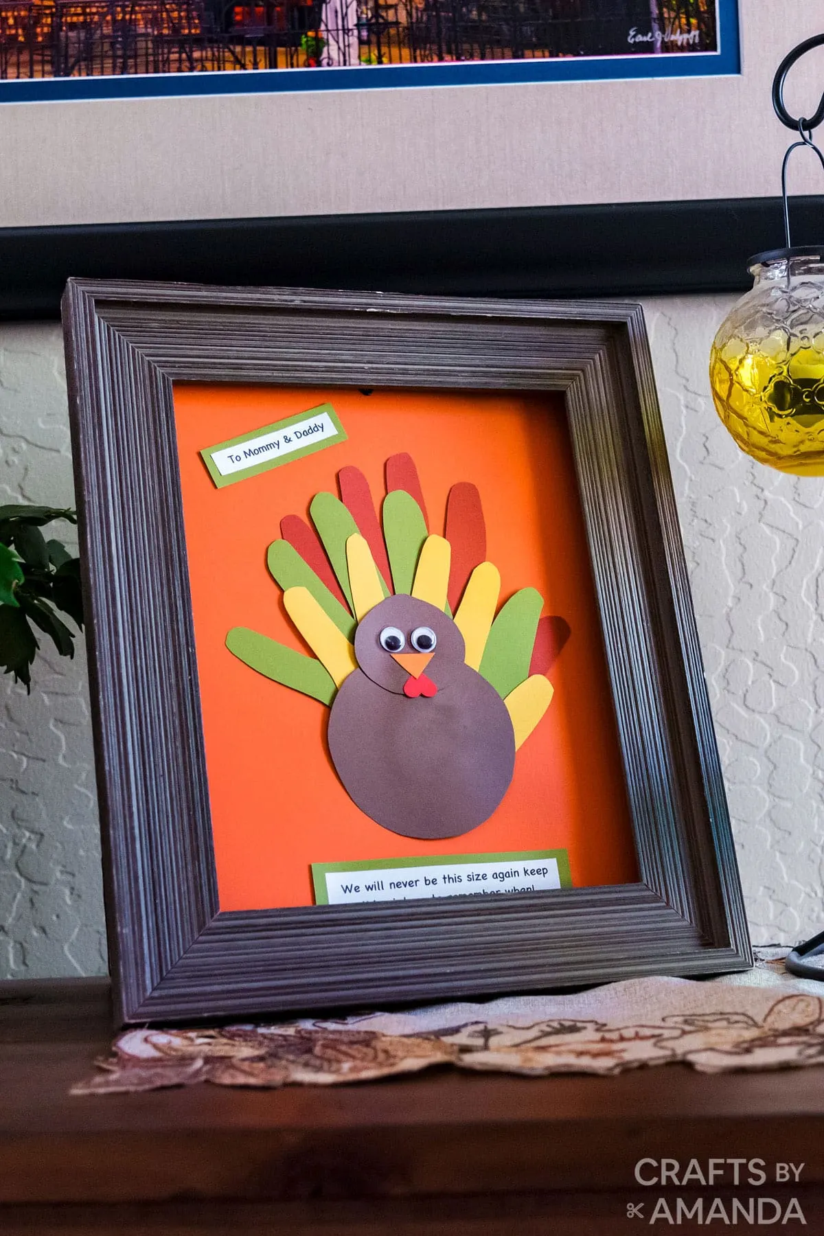 Family Handprint Turkey