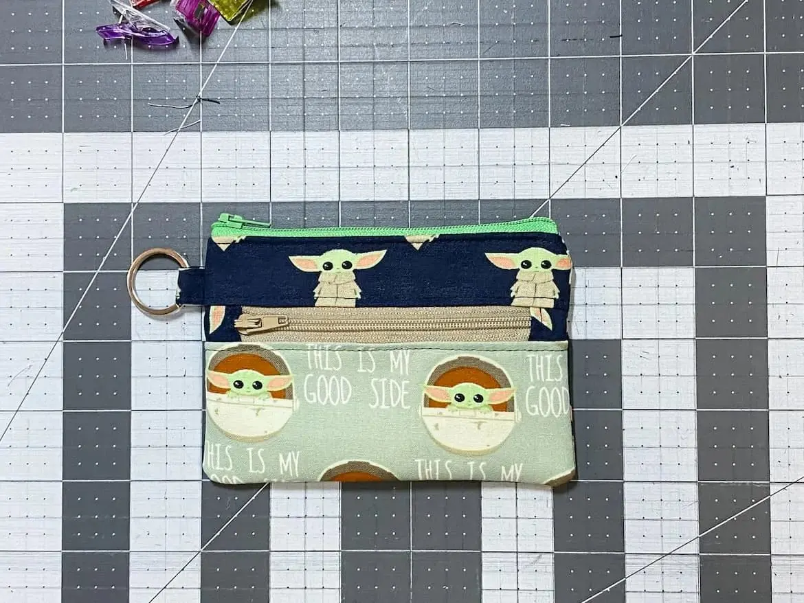 Coin Purse with Key Ring