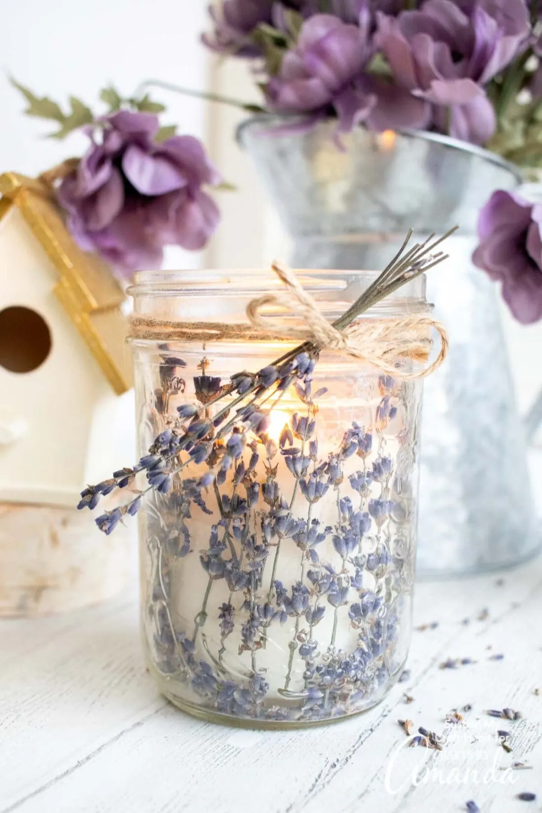 Lavender Candles