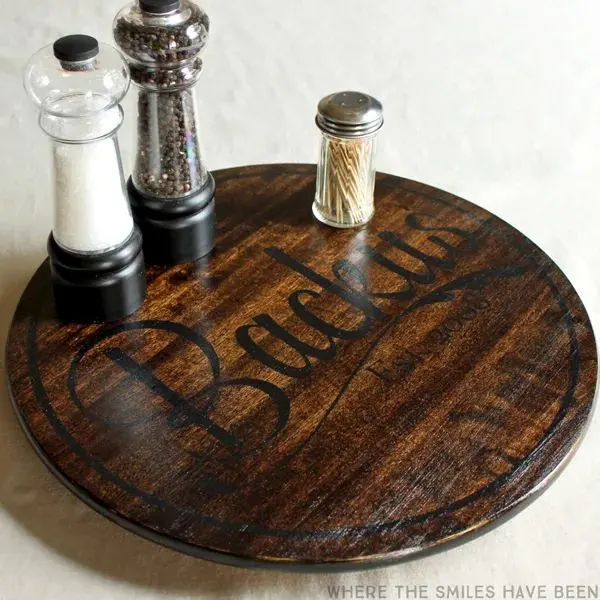 Personalized Lazy Susan