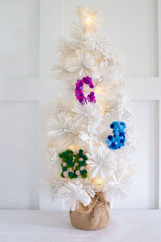 The Pom Pom Ornament craft that never ends - northstory + co.