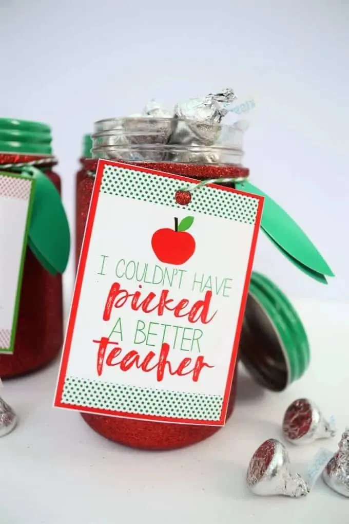 Mason Jar Gift with Gift Tag