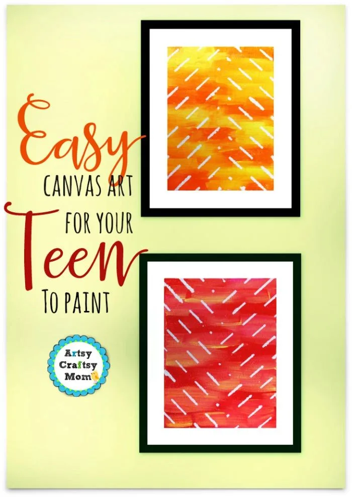 Easy Canvas Art for Teenagers