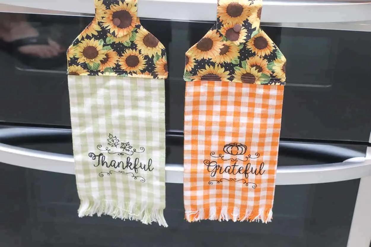 Hanging Kitchen Towels