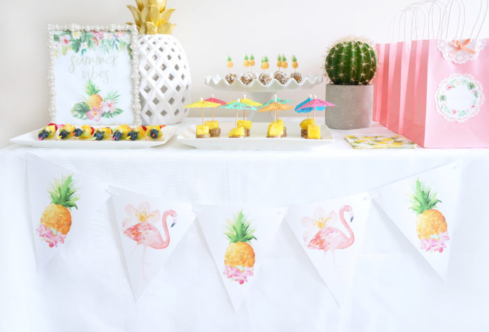 Tropical Party Banner