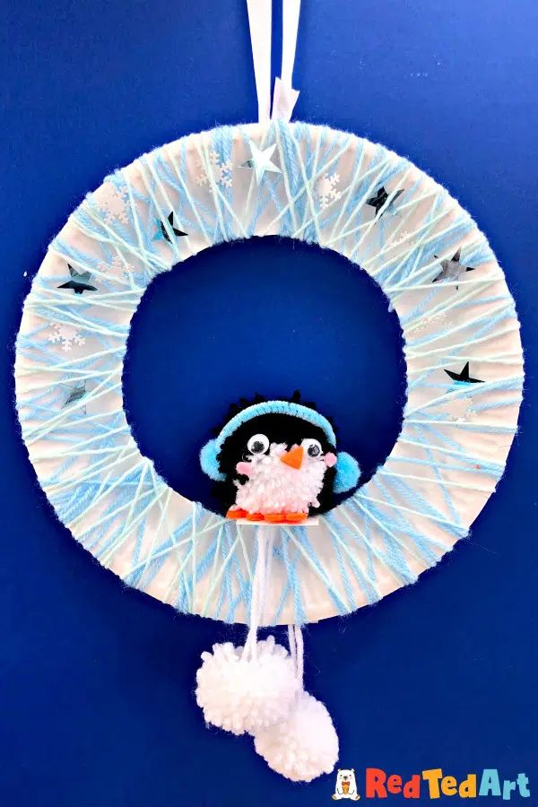 Penguin Wreath