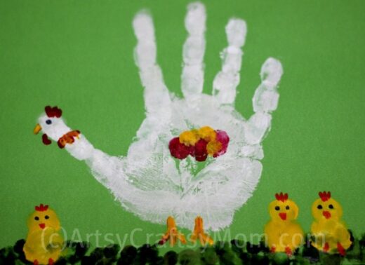 37 Fun Handprint Crafts for Kids - Craftsy Hacks