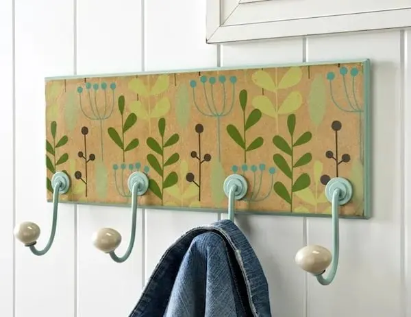 Floral Coat Rack