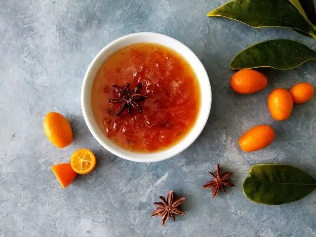 Kumquat Star Anise Jam