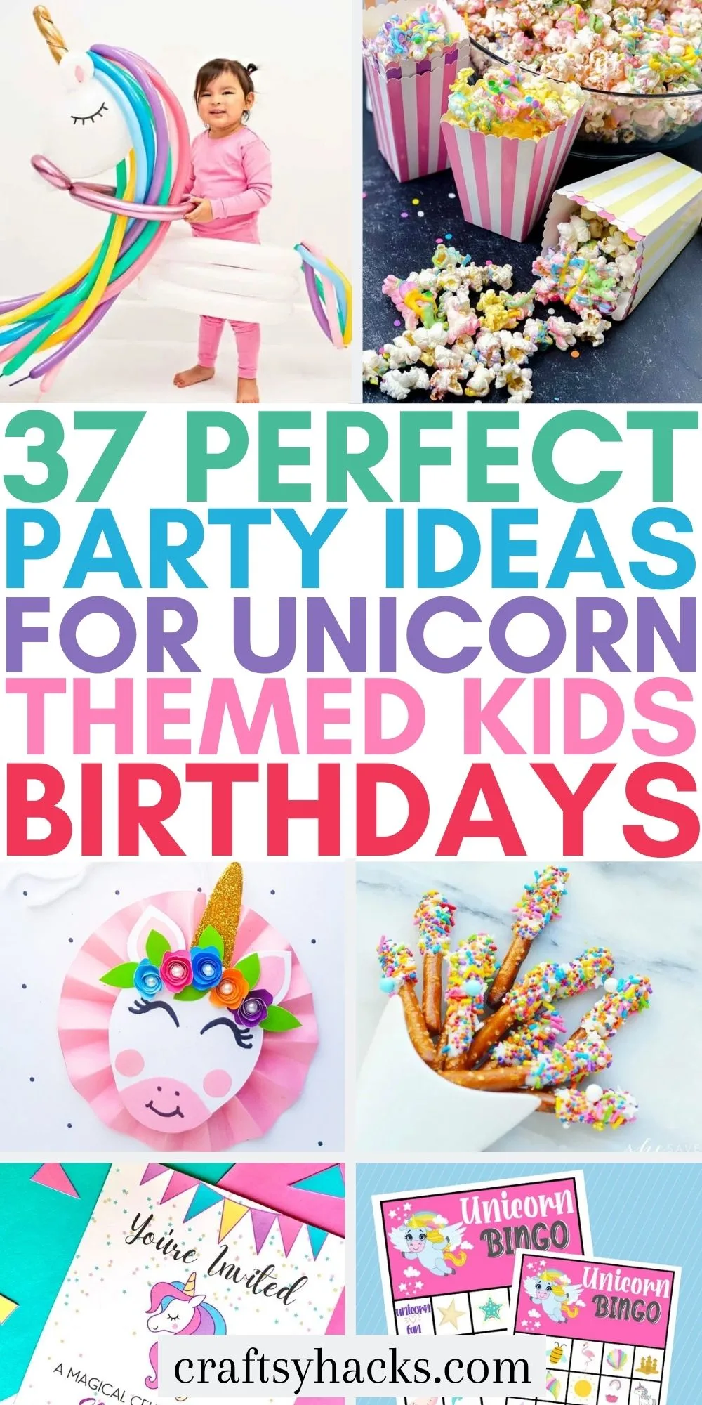 37 Unicorn Party Ideas On a Budget - Craftsy Hacks