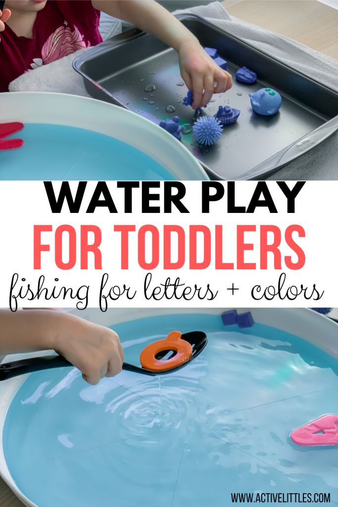 Colours and Letters Water Play