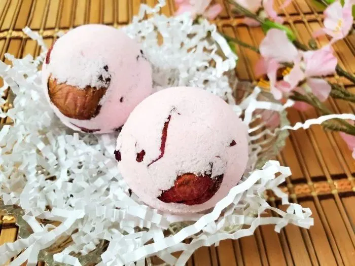 Rose Petal Bath Bombs