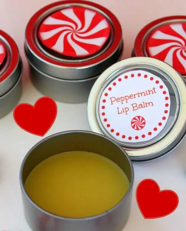 DIY Peppermint Lip Balm