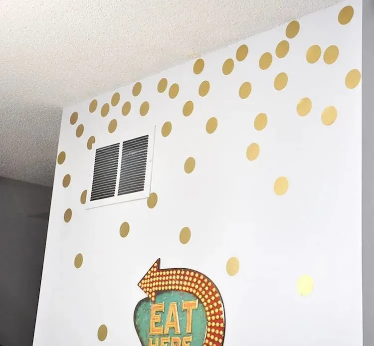 Gold Wall Decals
