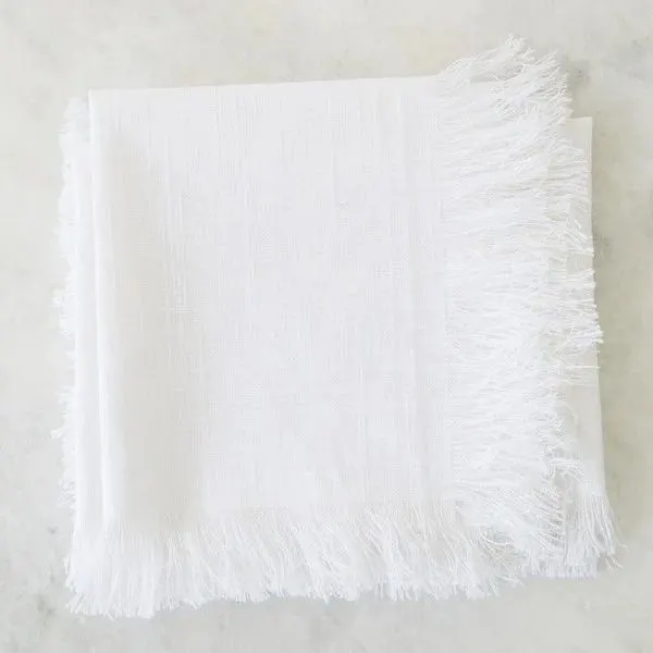 Fringe Linen Napkins