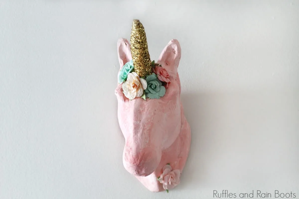 Unicorn Head Decor