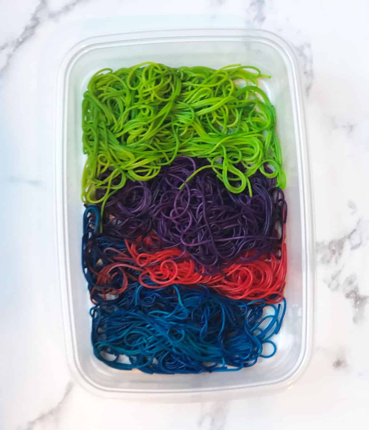 Rainbow Spaghetti