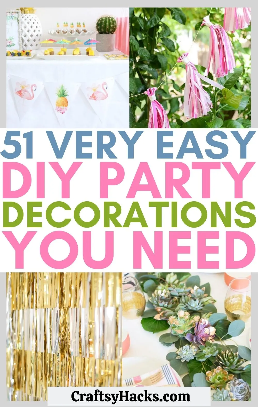 DIY Graduation Decor Centerpieces - Daily Dose of DIY