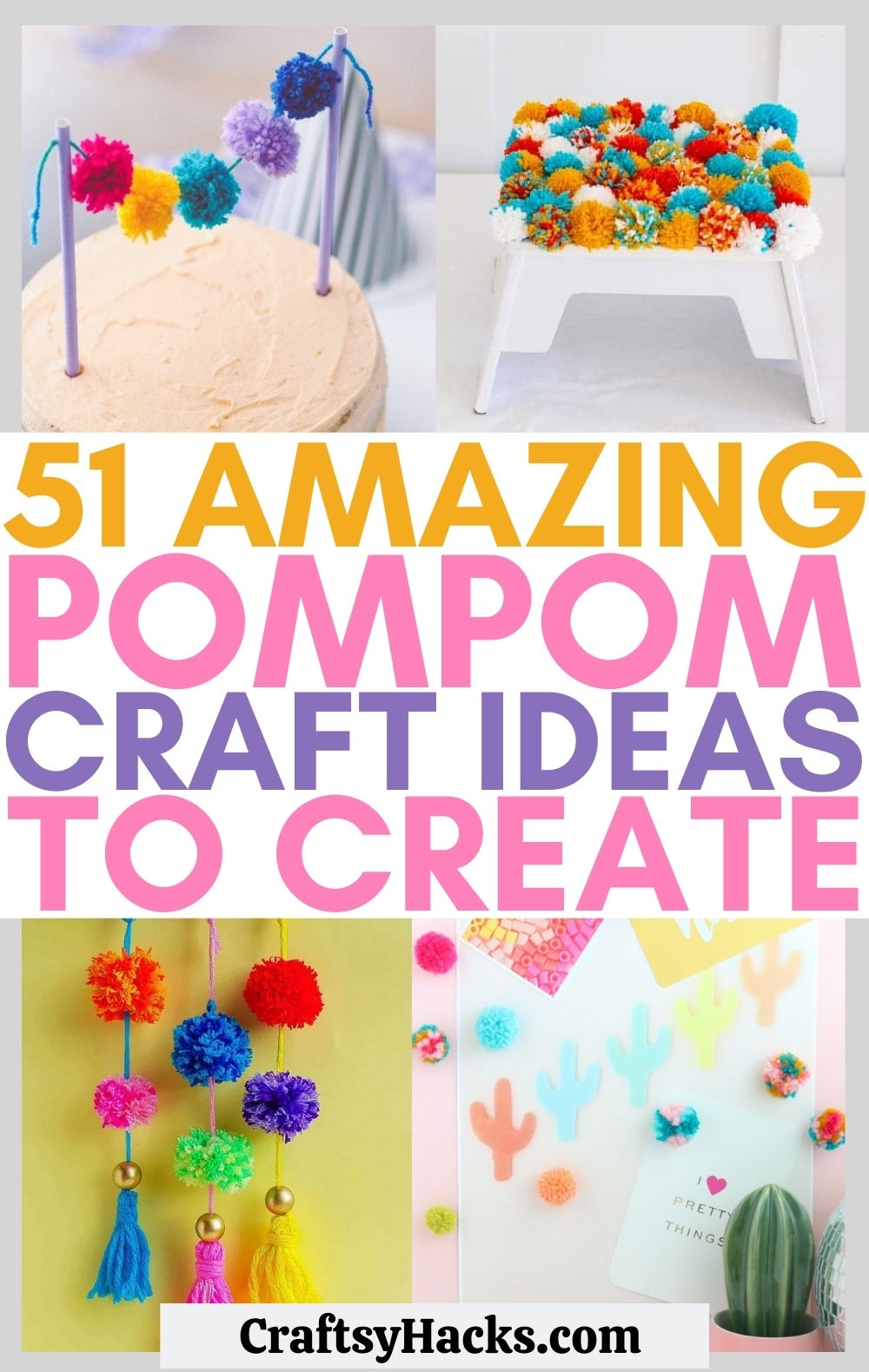 pompom crafts